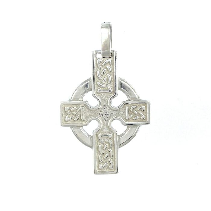 Strieborný prívesok keltský kruhový kríž